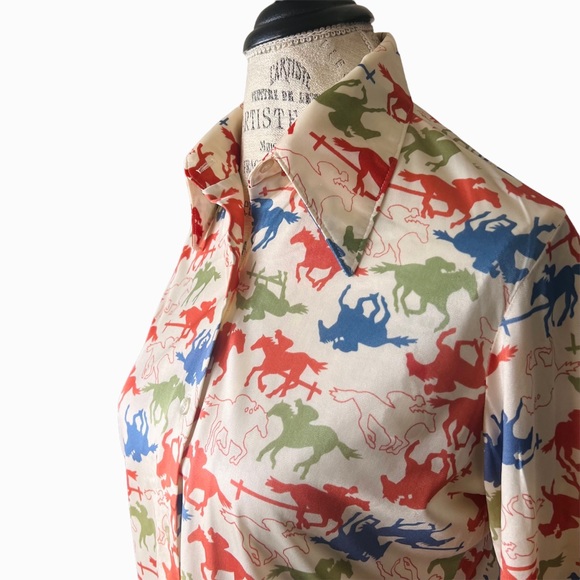 Vintage Horse Racing Shirt - Picture 4 of 11